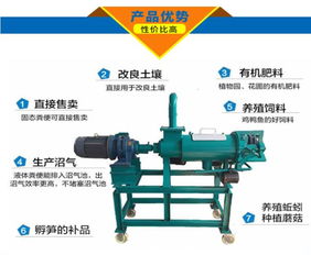 螺旋自动干湿分离机 养殖粪便处理的环保卫士